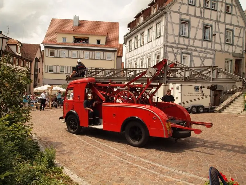 Freiwilliger Feuerwehr Добровольные пожарные в Германии