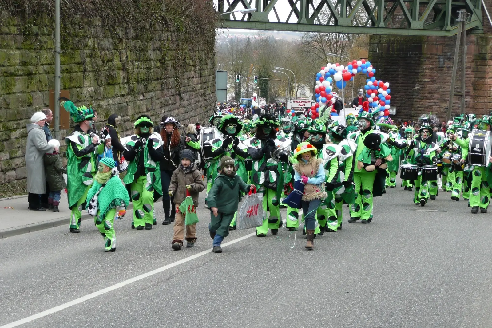 Рейнский карнавал в Германии
