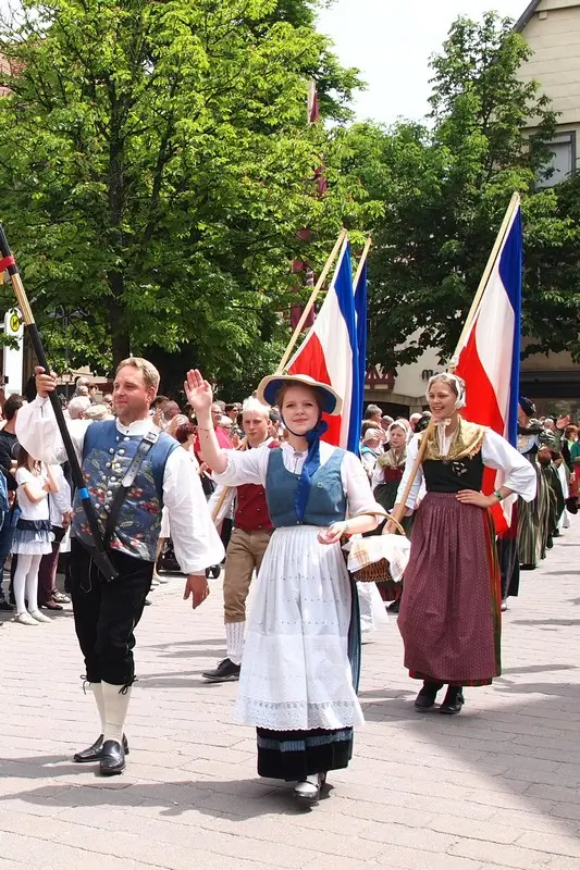 Tracht Народные немецкие костюмы Шлезвиг Хольштейн